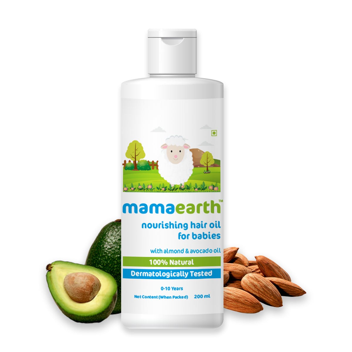 Mamaearth baby hair oil 