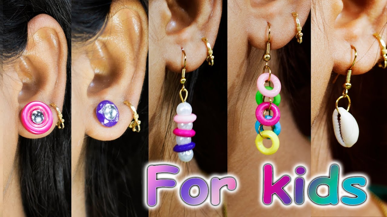 Colourful earing for kids